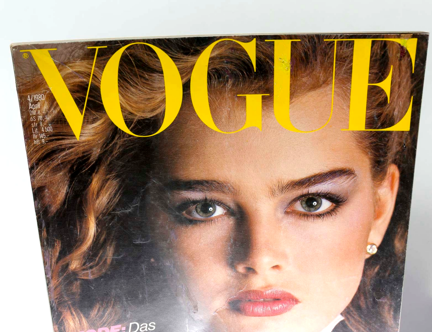 BROOKE SHIELDS Gia Carangi BARBARA NEUMANN Jodie Foster VOGUE GERMANY April 1980