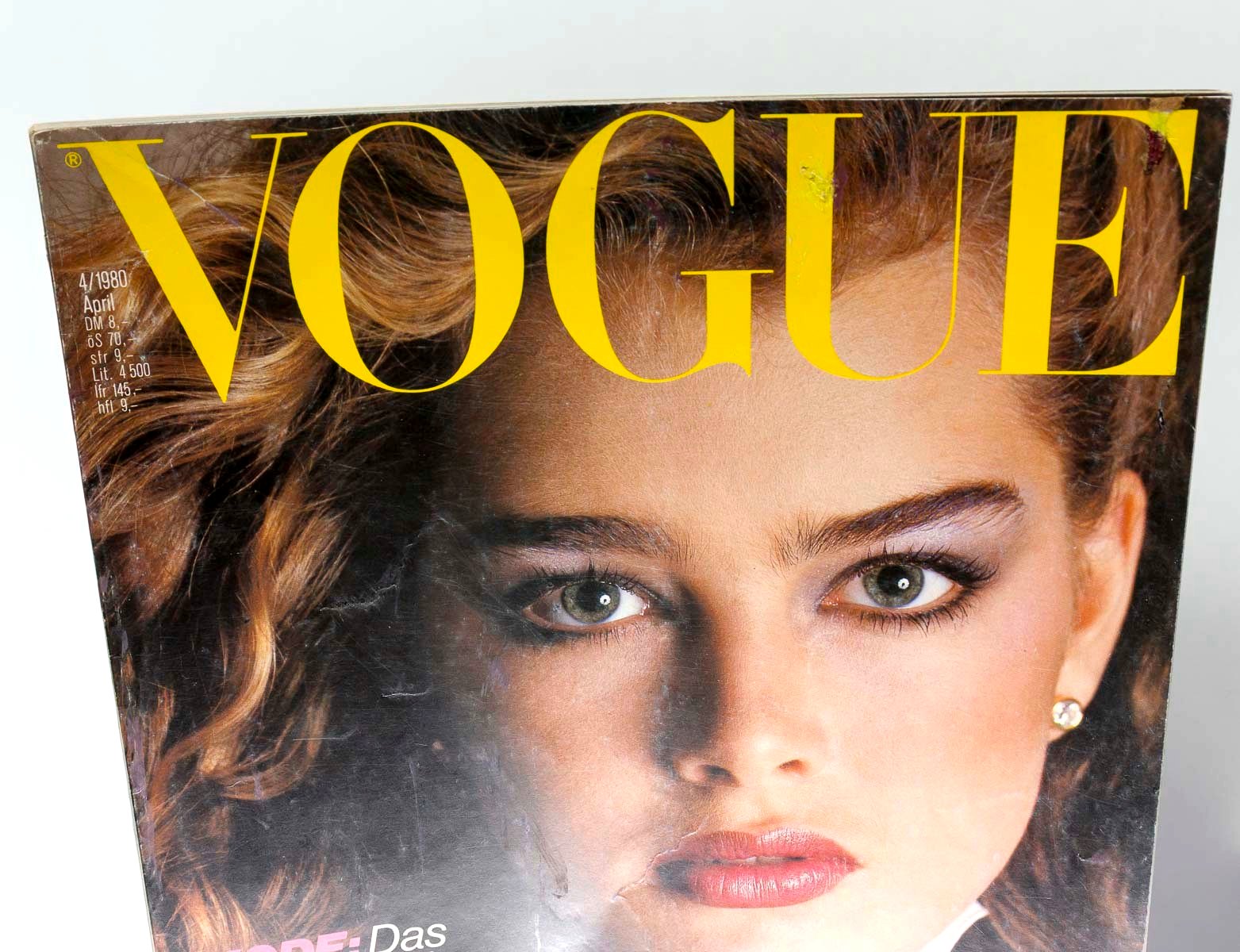 BROOKE SHIELDS Gia Carangi BARBARA NEUMANN Jodie Foster VOGUE GERMANY April 1980