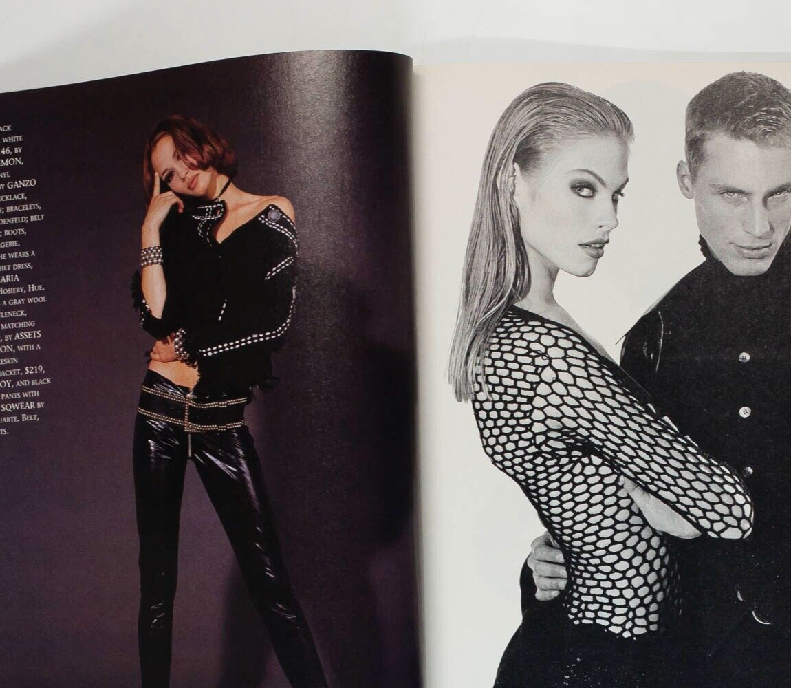 Vanessa Paradis NUNO BETTENCOURT Marky Mark IN FASHION 1992 Marcus Schenkenberg