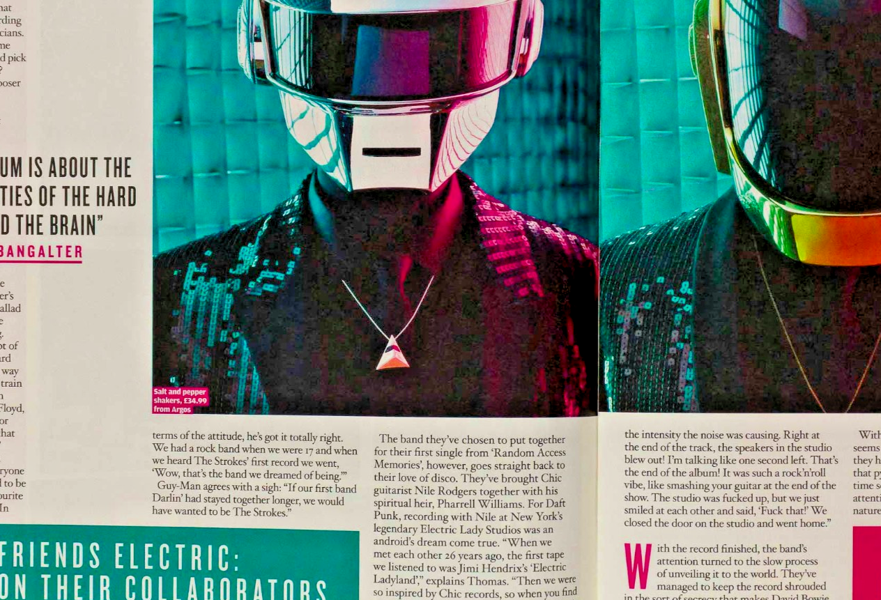 DAFT PUNK Blur DAVID BOWIE Savages Jehnny Beth NME magazine 18 May 2013 Daftpunk