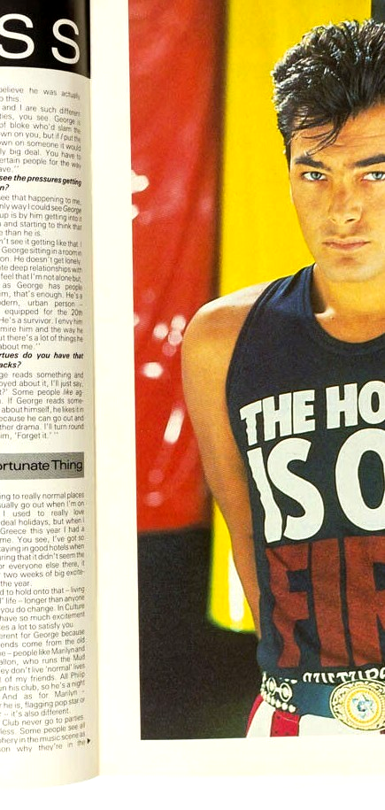 MADONNA Pam Hogg BRONSKI BEAT Jon Moss BILL WYMAN Demob 19 MAGAZINE January 1985