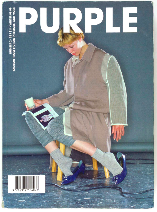 CDG Elein Fleiss ACKERMANN Richard Prince FASHON Purple magazine 2 Winter 1998
