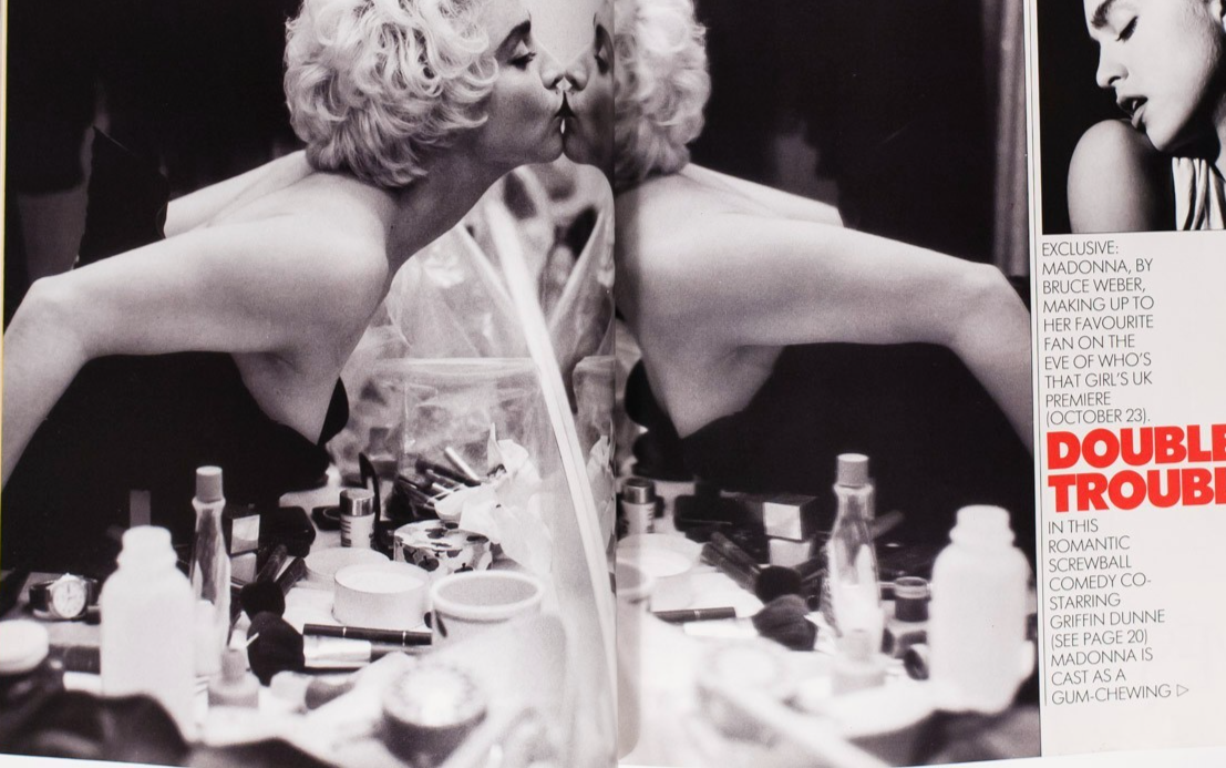 Madonna BRUCE WEBER Galliano PET SHOP BOYS Cindy Crawford UK Elle September 1987