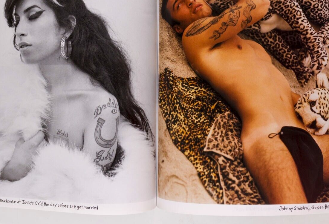 Javier Bardem BRUCE WEBER Amy Winehouse DASH SNOW Ryan McGinley L'UOMO VOGUE 396