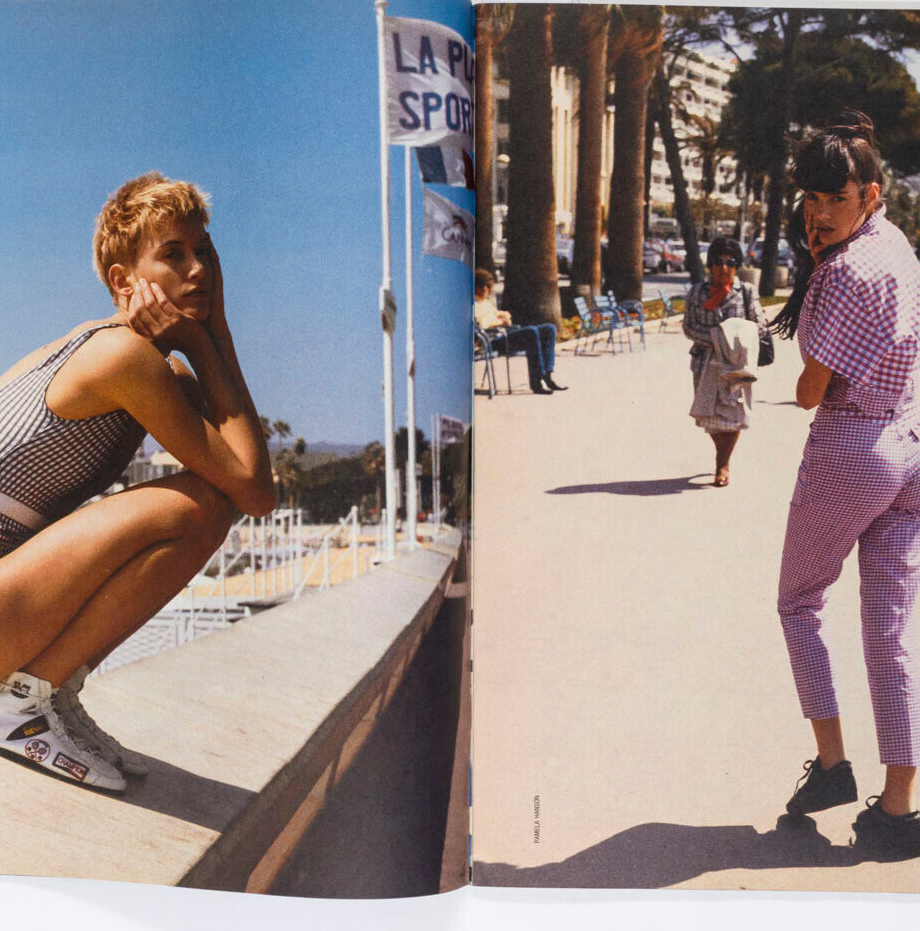 Cecilia Dean PAMELA HANSON 80s fashion TEENAGERS supplement GLAMOUR LEI MAGAZINE