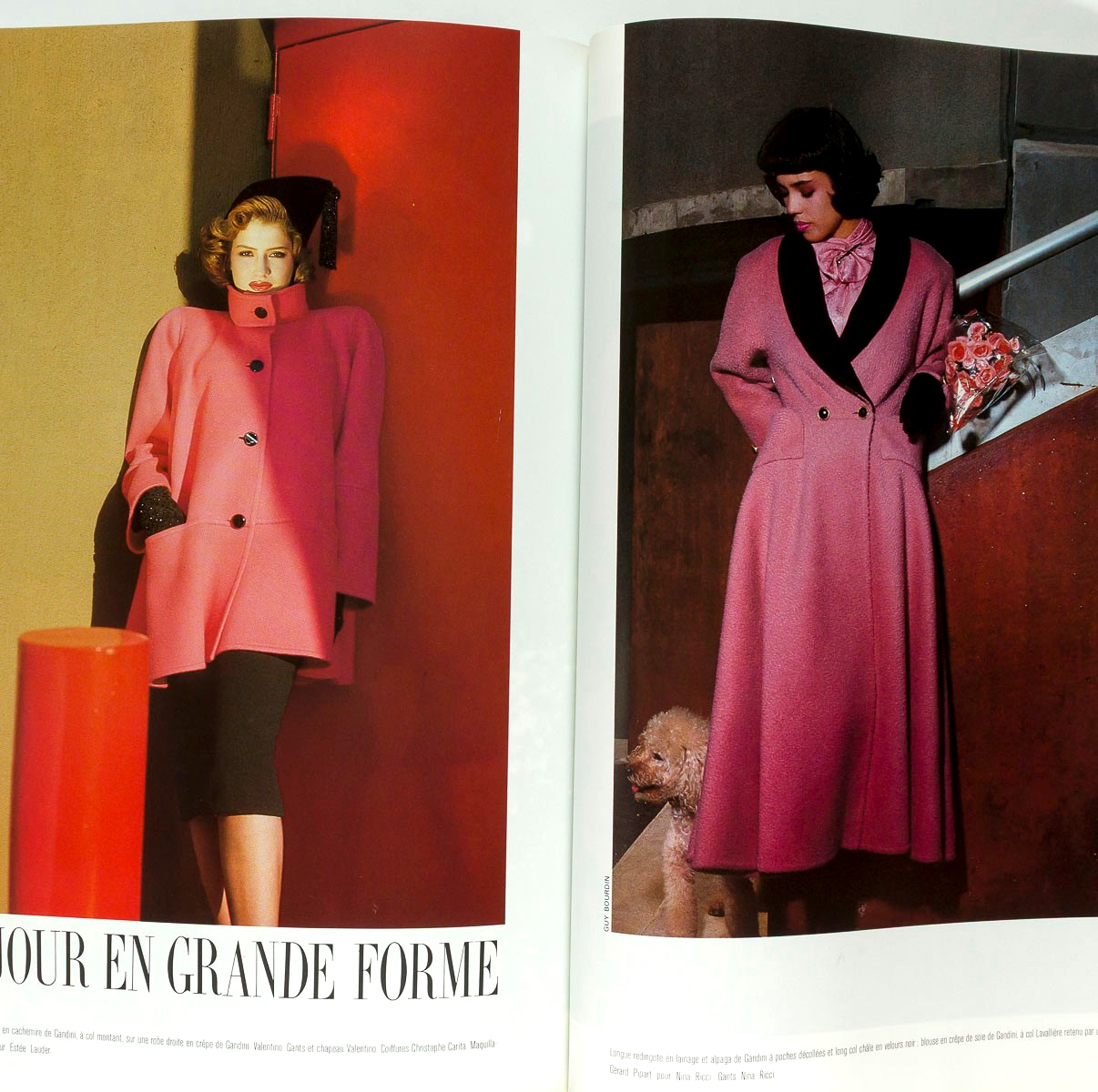 Princess Stephanie HELMUT NEWTON Guy Bourdin SOFIA COPPOLA  Vogue September 1986