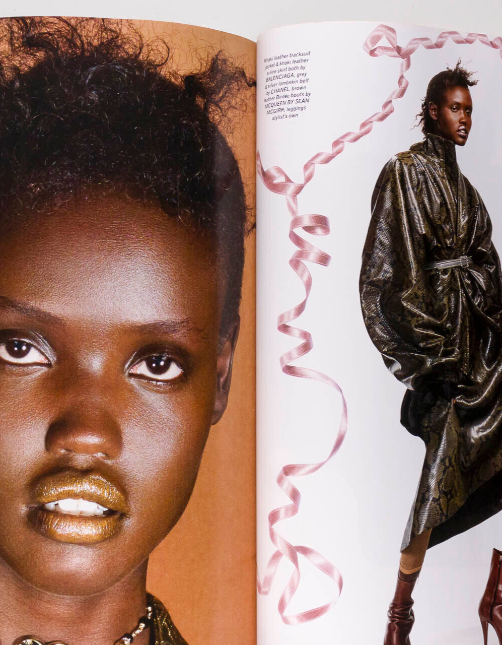 Noor CLAUDIA SCHIFFER Alasdair McLellan POP MAGAZINE Autumn 2024 51 Portishead