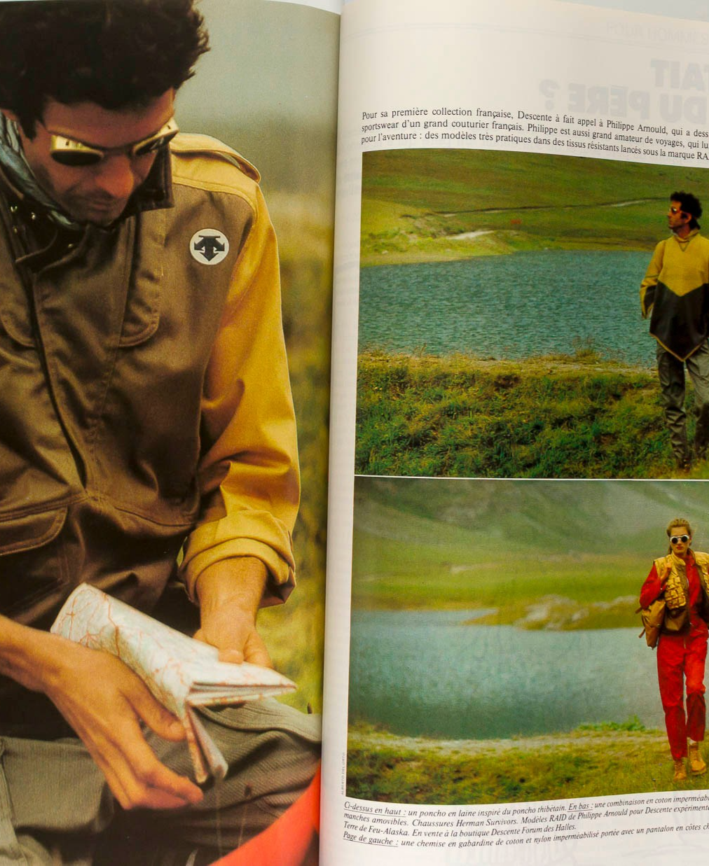 JACK NICHOLSON Jamie Lee Curtis NASTASSJA KINSKI Vogue Hommes October 1979 Golf