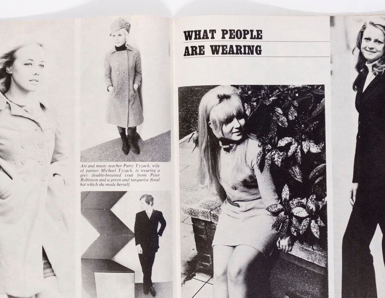 JEAN SHRIMPTON Paul Jones MICHAEL PATSY TYZACK Swinging 60s LONDON LOOK magazine