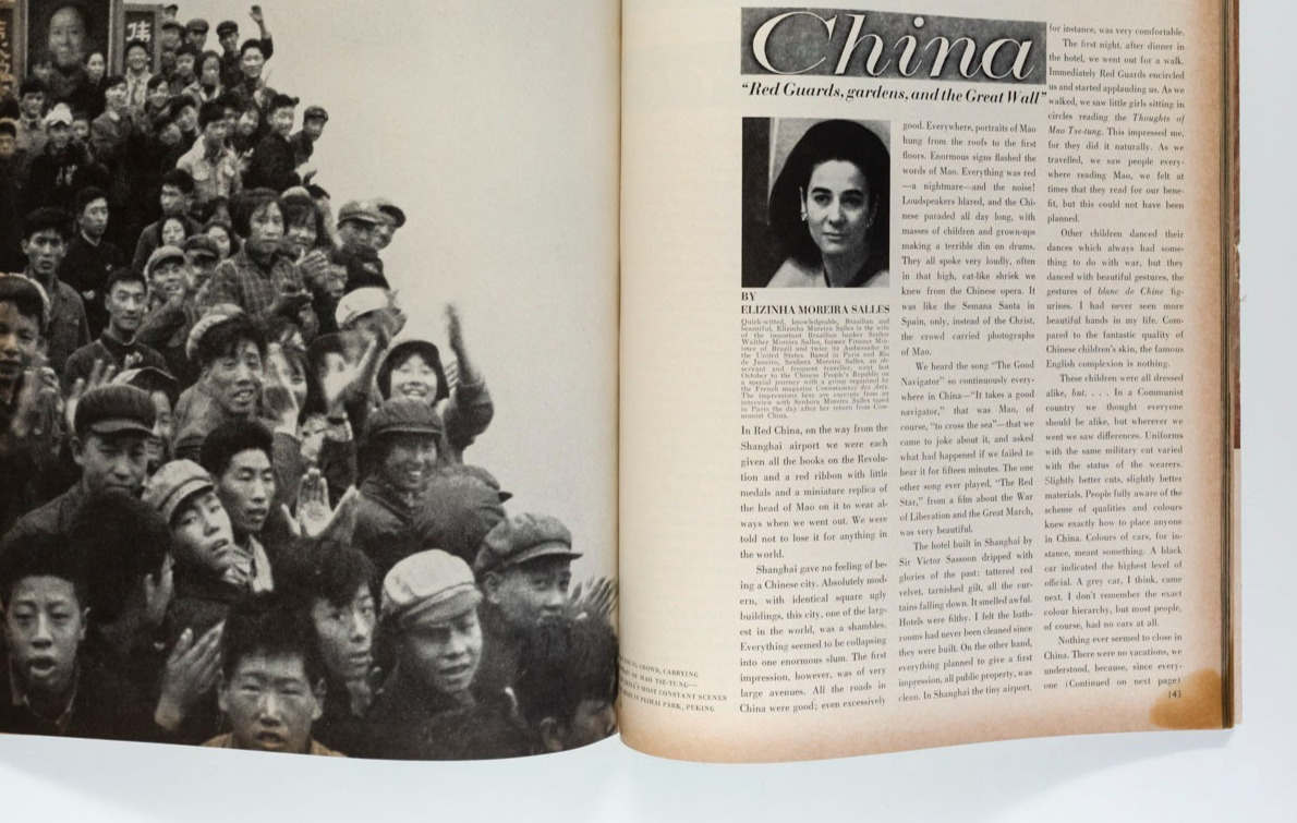Celia Hammond VERUSCHKA Jackson Pollock VOGUE April 1967 Benedetta Barzini CHINA