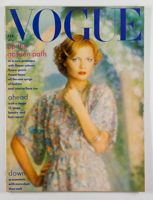 Toscani NORMAN PARKINSON Nina Campbell VOGUE February 1975 50th birthday present