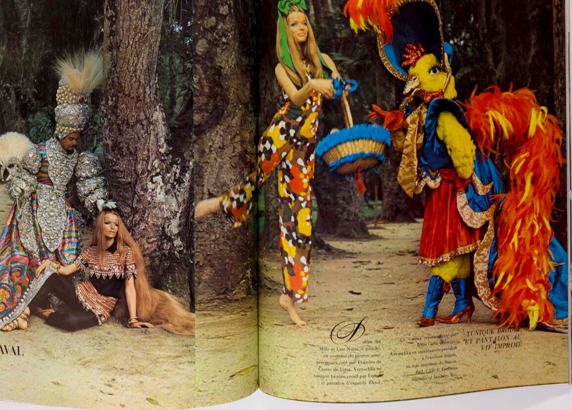 Dominique Sanda VERUSCHKA Brazil GUY BOURDIN Julie Christie SIEFF Nureyev  VOGUE