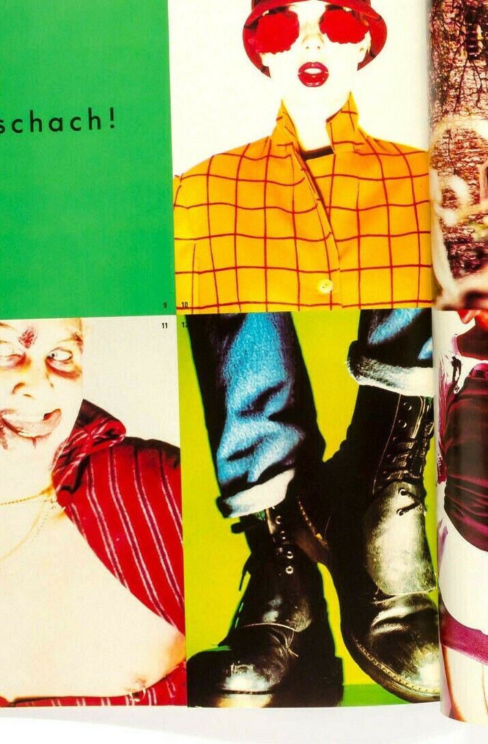 Get Up Happy RADICAL FASHION Leigh Bowery NICK KNIGHT Smiley Face i-D MAGAZINE