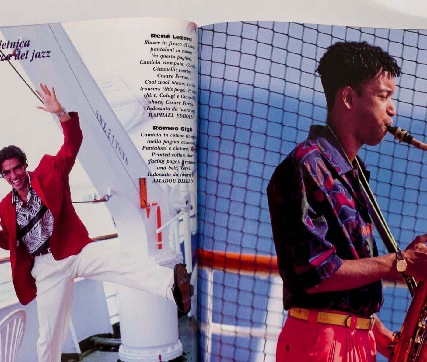 SPIKE LEE Louis Bellson MICHAEL CRICHTON L'uomo 12 1992 Clark Terry IRVIN STOKES
