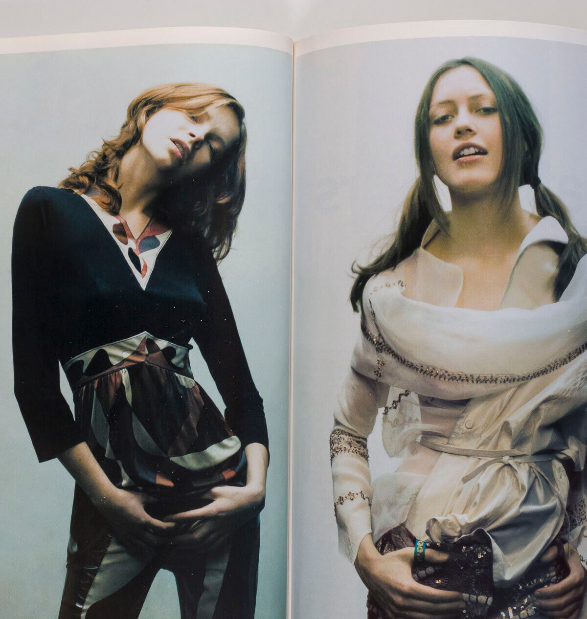 ERIN O'CONNOR Susie Bick KAREN ELSON uk PHILIP TREACY Harpers & Queen magazine