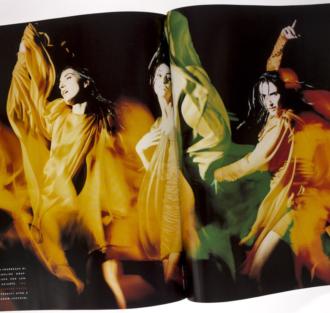 Capucine LINDA EVANGELISTA Christy Turlington VERUSCHKA Claudia Schiffer VOGUE