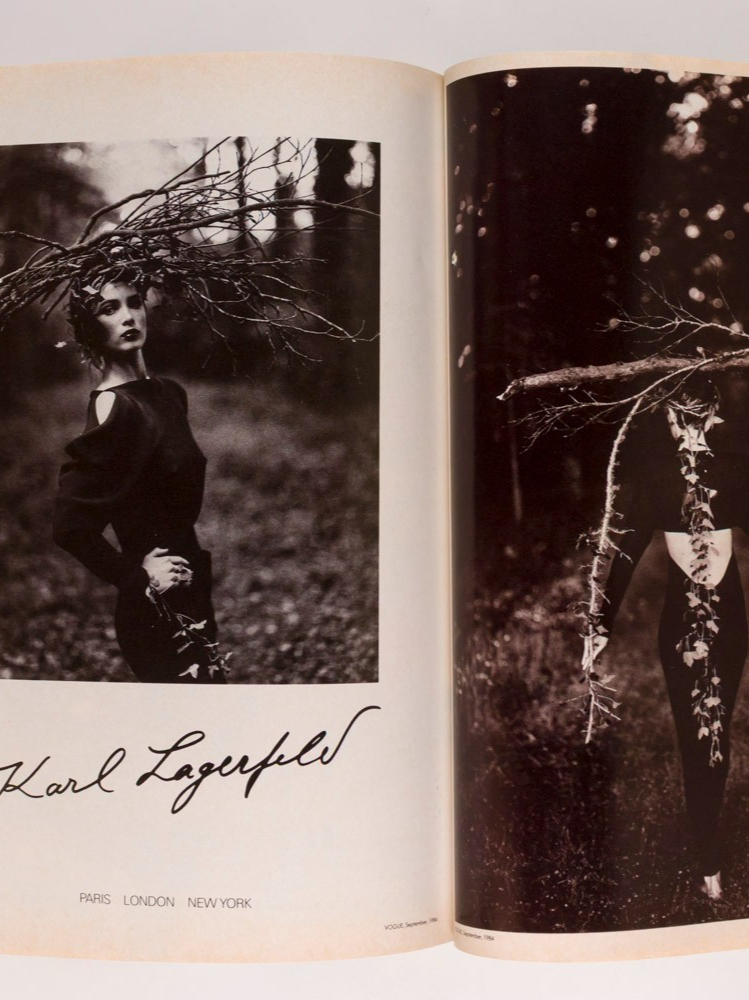 Alexis BROOKE SHEILDS Antonio Lopez BRUCE WEBER  Vogue September 1984  Tina Chow