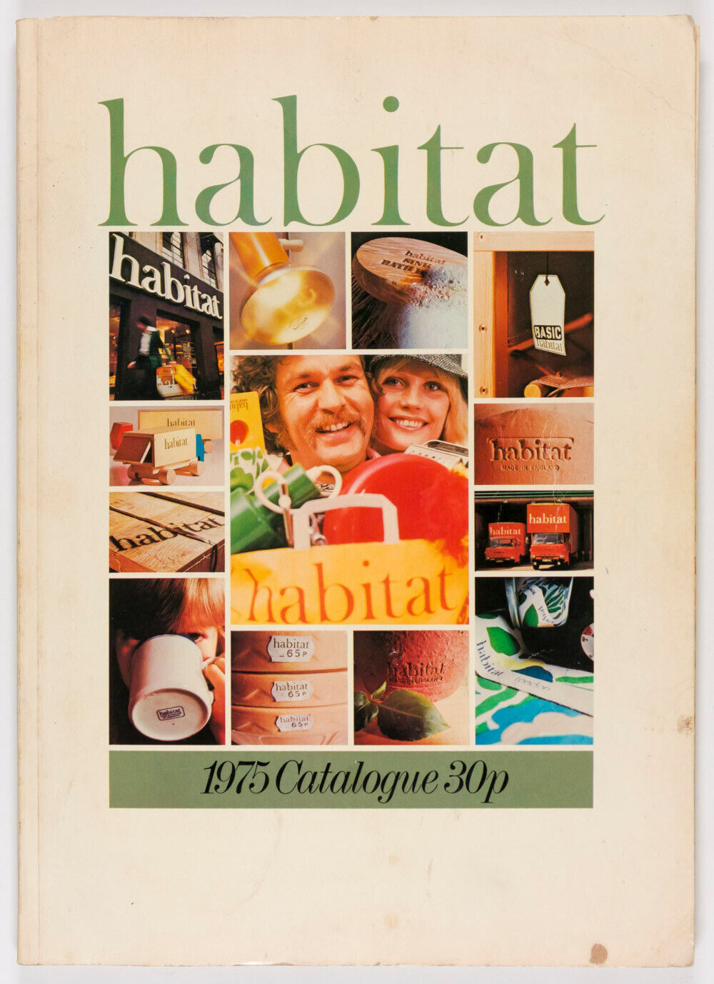 HABITAT  1975 catalogue UK Interior Design magazine FURNITURE Terence Conran VTG