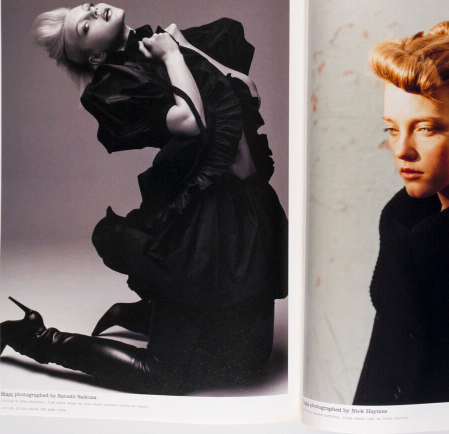 Daria Werbowy STELLA TENNANT Caroline Trentini i-D magazine September 2005 Sioux