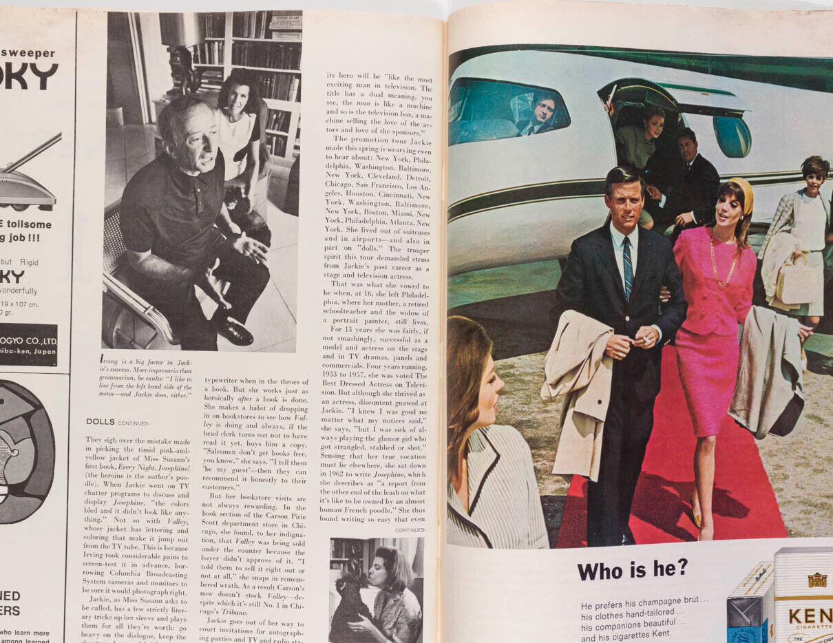 VERUSCHKA Lyndon Johnson ROLEX AD Jacqueline Susann FDR De Gaulle LIFE MAGAZINE