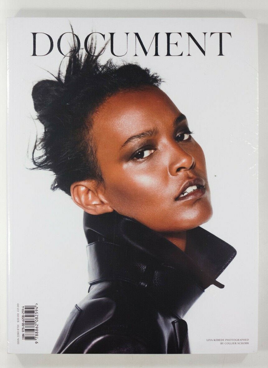 Liya Kebede COLLIER SCHORR Jeff Burton GLENN O'BRIEN Document Journal magazine 1