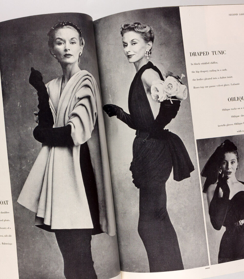Jean Patchett IRVING PENN Lisa Fonssigrives LEE MILLER Cecil Beaton VOGUE 1950