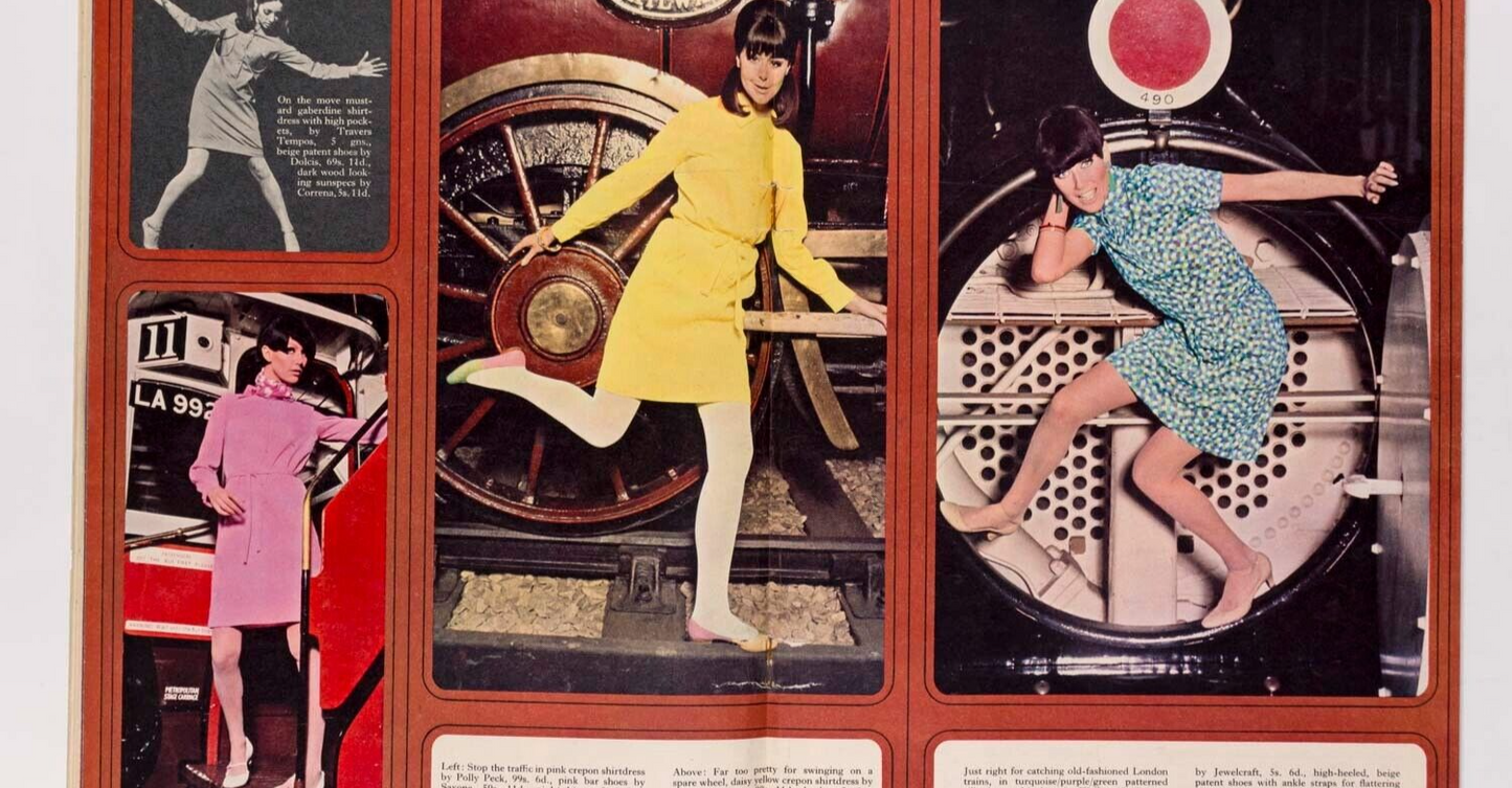 JULIE ANDREWS Twiggy MICK JAGGER Petticoat magazine June 1966 Mary Quant ASCHER