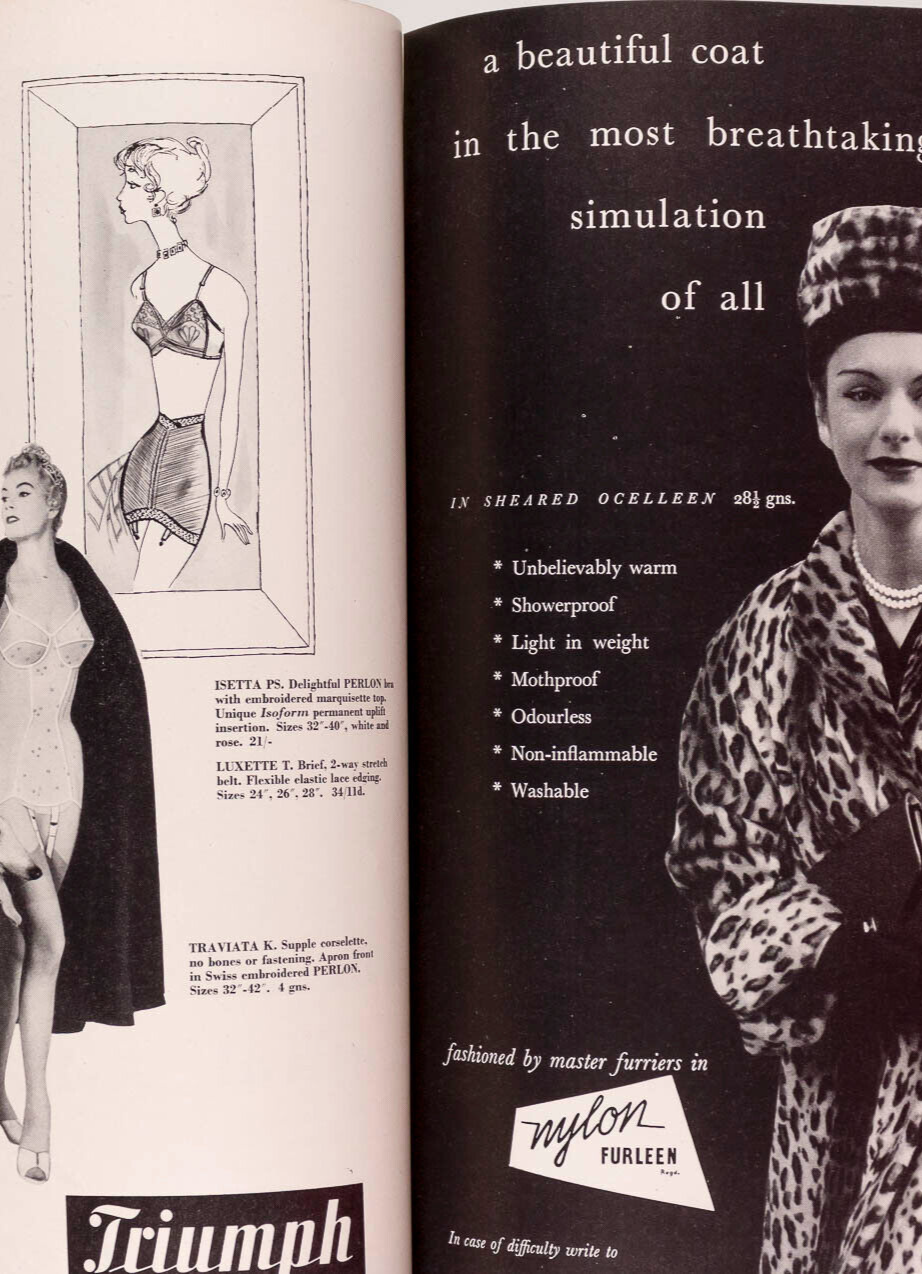DORIAN LEIGH Parkinson CHRISTIAN DIOR Balenciaga GIVENCHY Cezanne BOURDIN Vogue