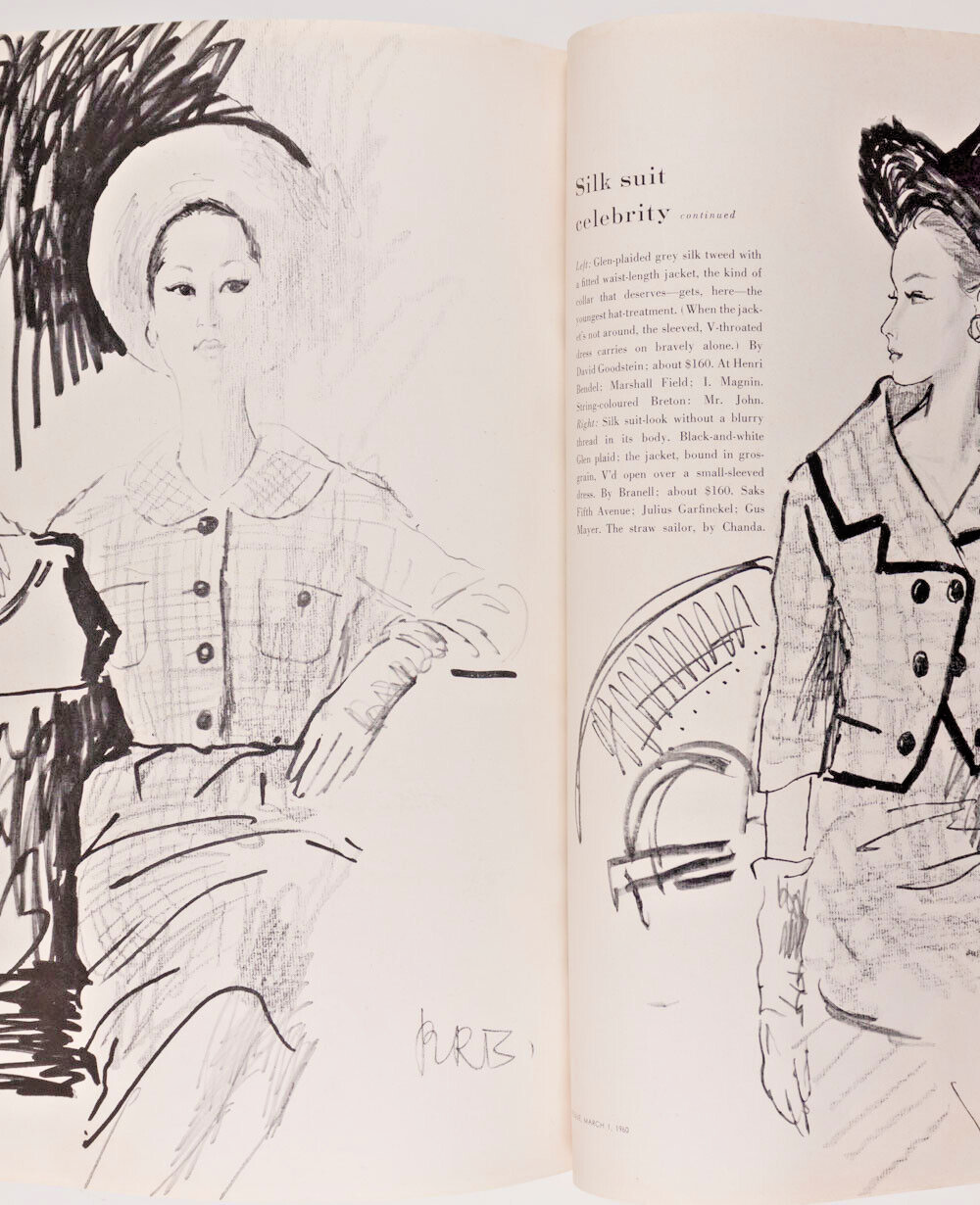 Isabella Albonico PARIS COLLECTIONS Henry Jane Fonda NZ VOGUE March 1st 1960