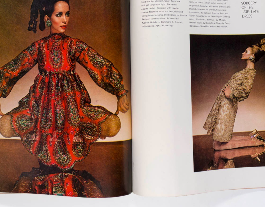 OCCULT Zodiac Cult OLIVIA HUSSEY Harpers Bazaar 1968 October DONNA MITCHELL Hiro