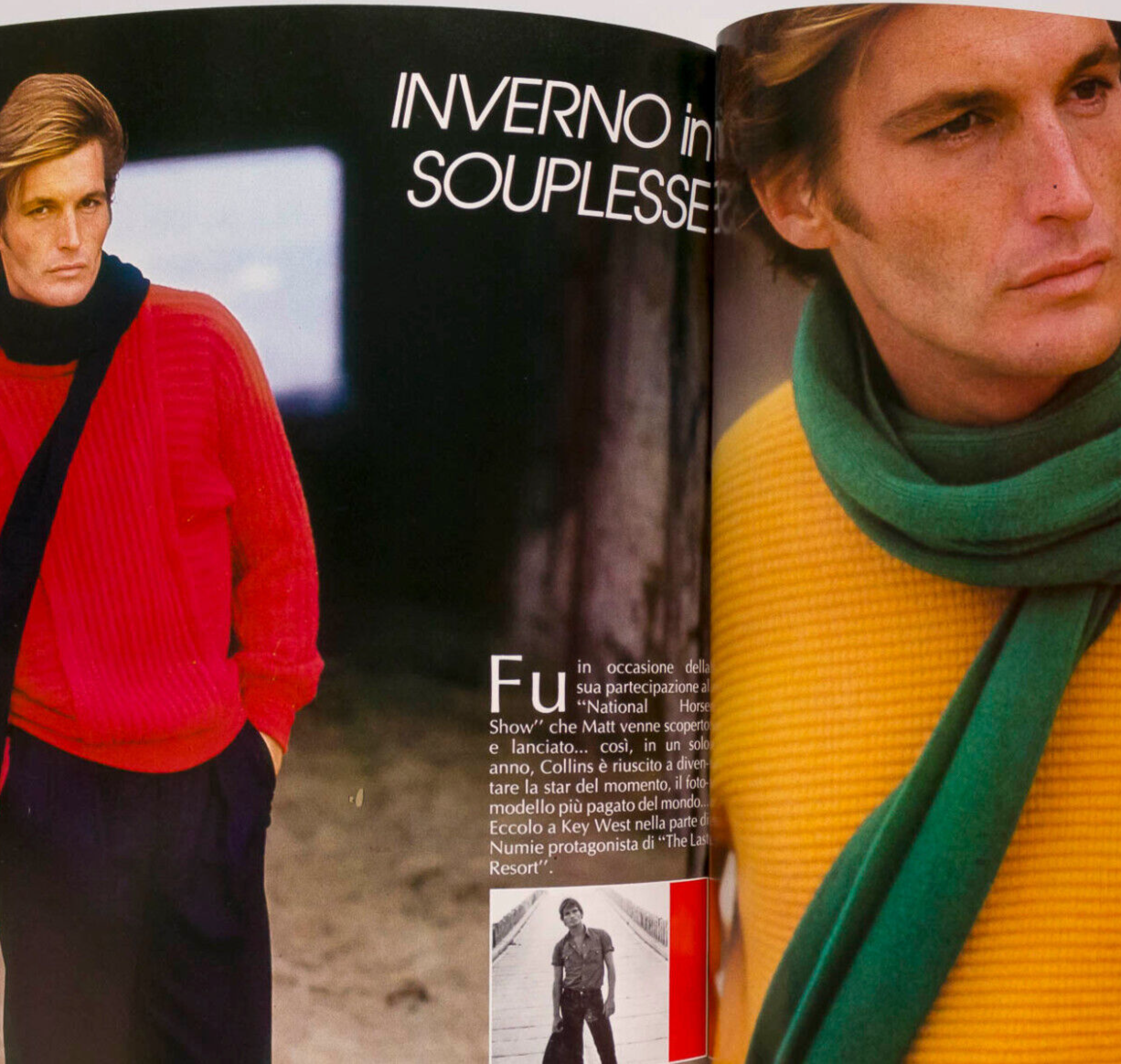Calvin Klein DALI Skateboard PRET-A-PORTER COLLEZIONI Bruce Weber MEN'S HARPER'S