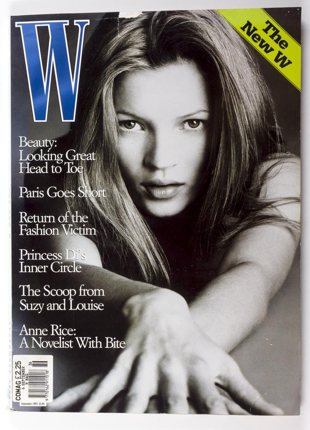 KATE MOSS Anne Rice PRINCESS DIANA Michael Thompson W magazine US September 1993