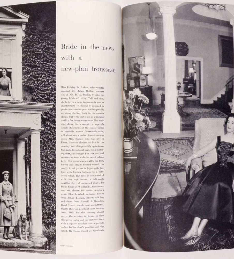 Mary Jane Russell VIVIEN LEIGH Marlene Dietrich VOGUE 1955 November NOEL COWARD