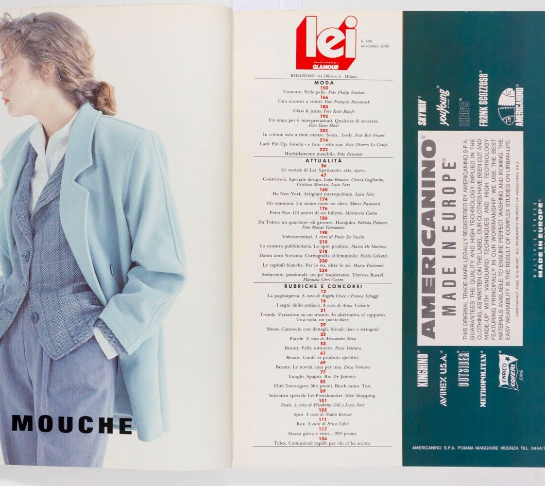 Kirsten Owen CLAUDIA MASON Stephanie Roberts LEI Nov 1988 Theresa Russell HIETT