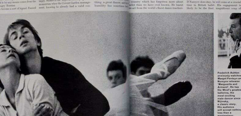 John Bulmer RUDOLF NUREYEV Cecil Beaton MARGOT FONTEYN Brian Duffy TOWN Magazine