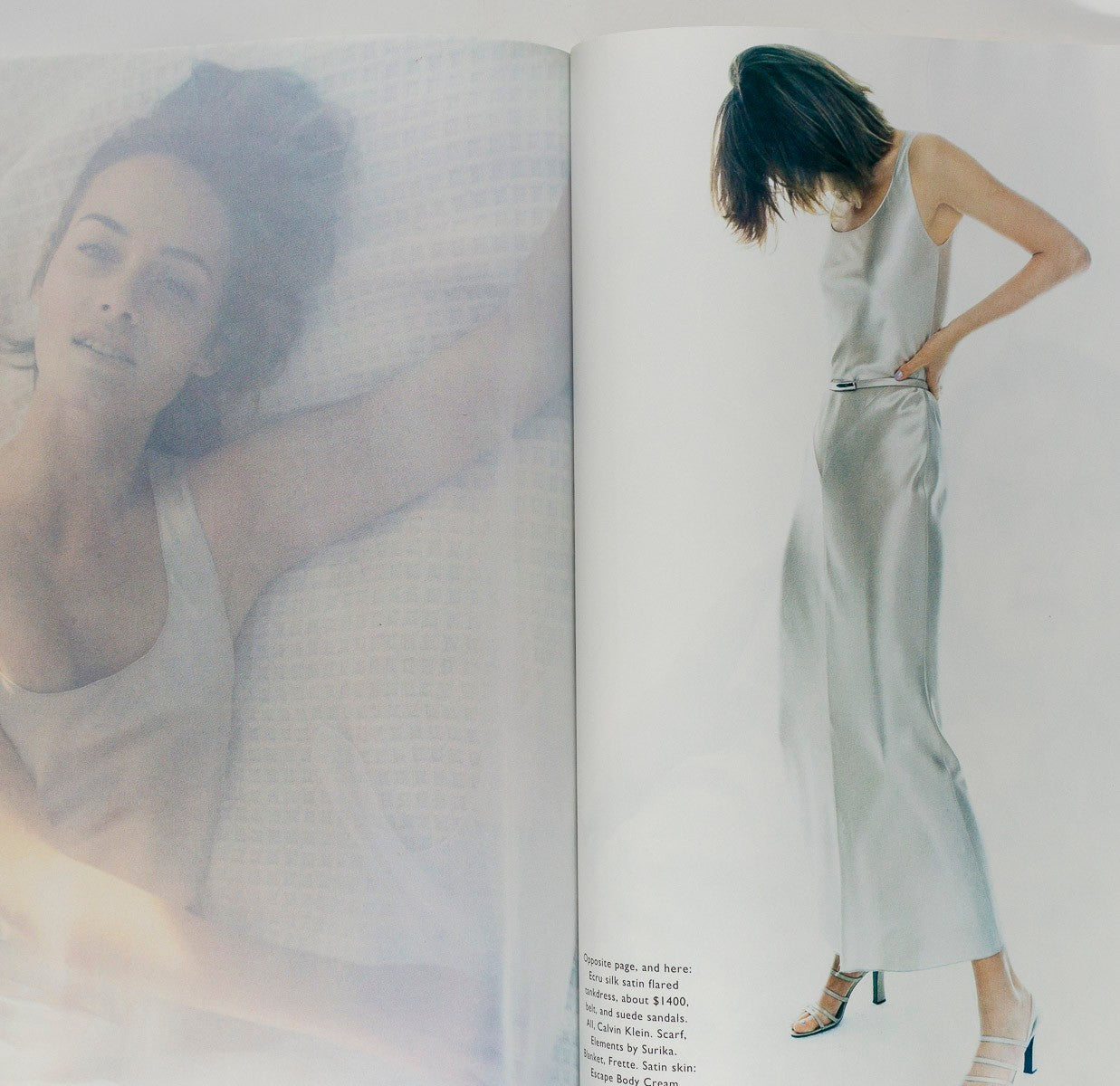 Shalom Harlow MADONNA VERSACE Parker Posey HARPER'S February 1995 Amber Valletta