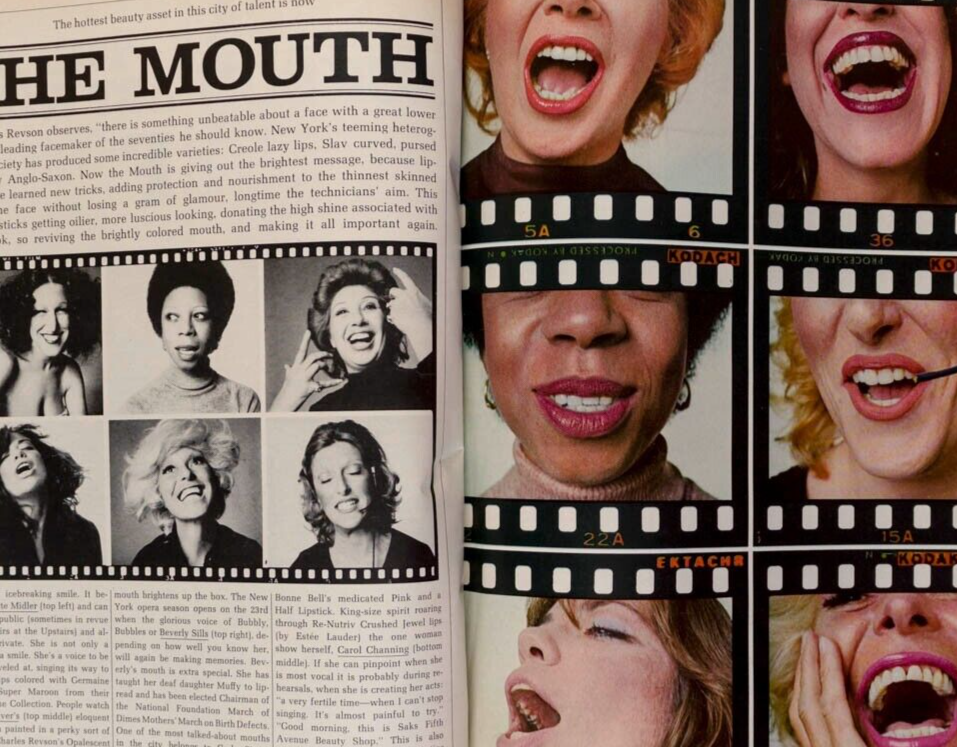 HALSTON Calvin Klein BETSEY JOHNSON Ingrid Boulting MIDLER Faye Dunaway HARPER'S
