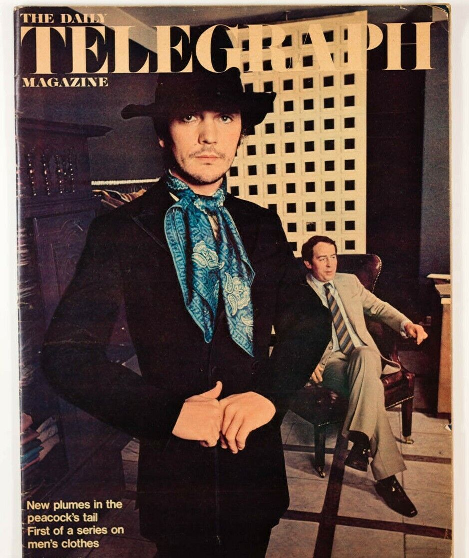 TERENCE STAMP Patrick Procktor MR FISH David Hemmings BLADES Telegraph magazine