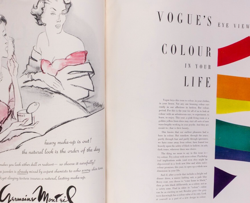 Irving Penn RENE BOUET-WILLAUMEZ Bouchet VOGUE April 1949 Mary Martin MENSWEAR