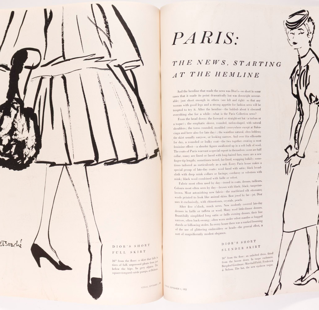 Dovima DIANE ARBUS Balenciaga VOGUE September 1953 Jean Patchett SUZY PARKER vtg