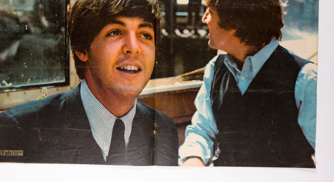 Paul McCartney JOHN LENNON Bob Dylan FABULOUS MAGAZINE December 1965 Brian Jones