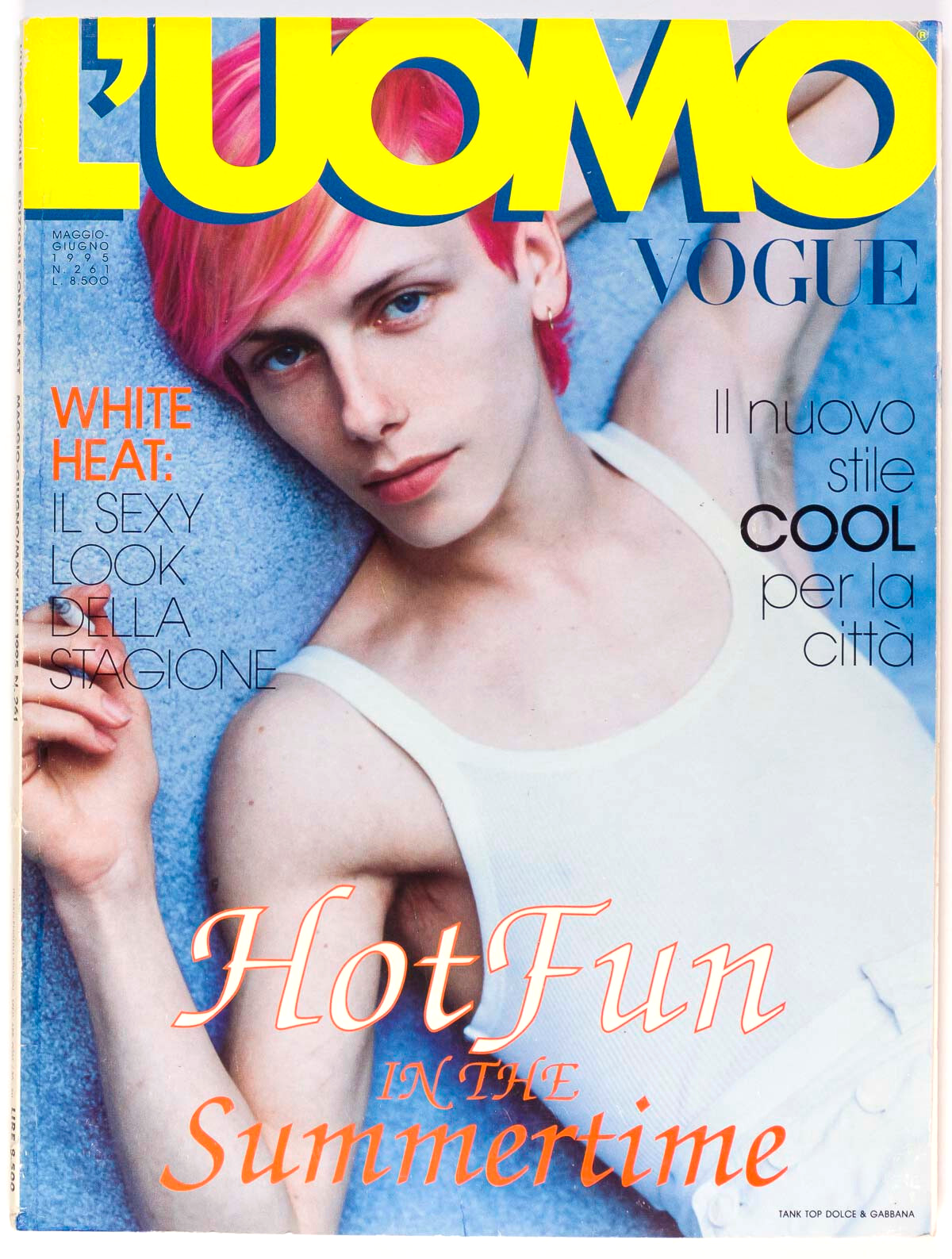 Steven Meisel CALVIN KLEIN Boys Summer HOT FUN SUMMERTIME L’uomo Vogue May 1995