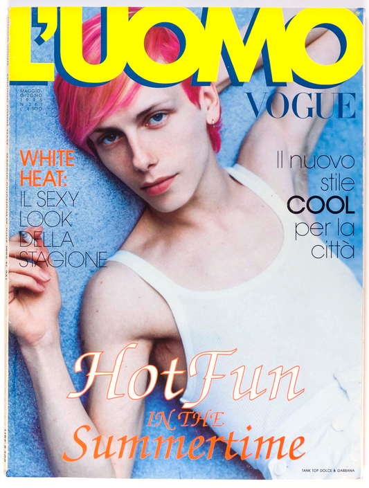 Steven Meisel CALVIN KLEIN Boys Summer HOT FUN SUMMERTIME L’uomo Vogue May 1995