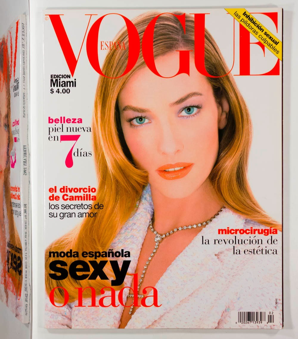 TATJANA PATITZ Belleza MIAMI EDITION Vogue Spain magazine 83 February 1995 Loewe