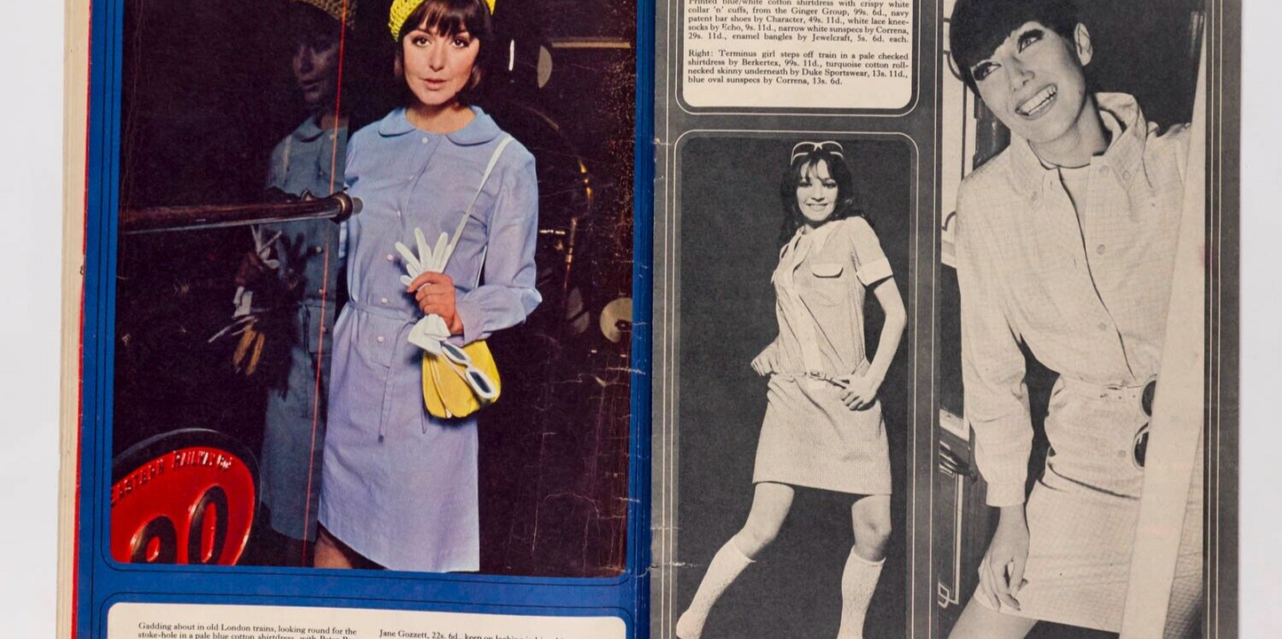 JULIE ANDREWS Twiggy MICK JAGGER Petticoat magazine June 1966 Mary Quant ASCHER