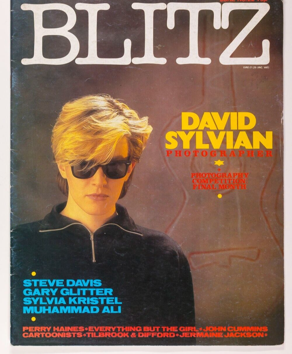 David Sylvian DEBRA HILL Steve Davis MUHAMMAD ALI Sylvia Kristel  BLITZ magazine