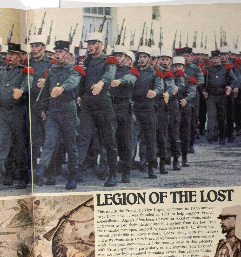 FOREIGN LEGION Don McCullin PHILIP ROTH Peter Knapp BALI ~ Sunday Times magazine