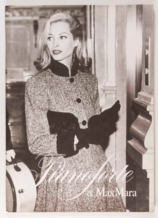 CHRISTY TURLNGTON Arthur Elgort MAX MARA Pianoforte LOOKBOOK Winter 1993 catalog