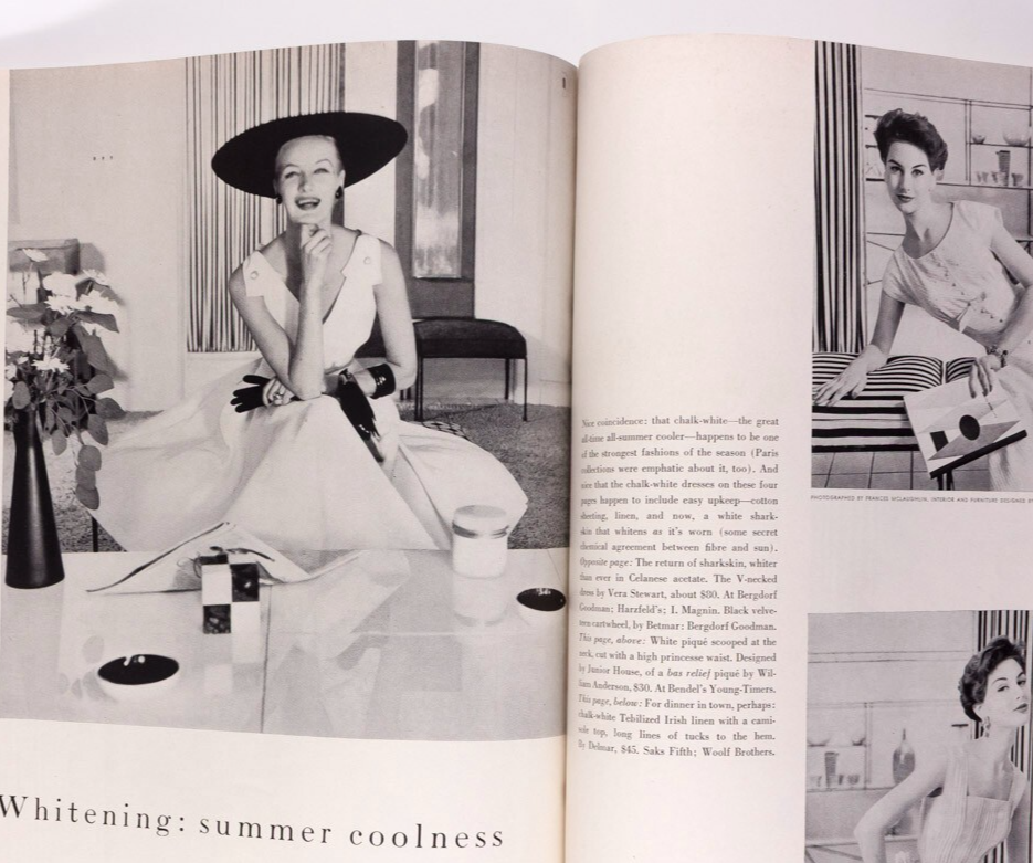 Jean Patchett SALVADOR DALI Herbert Matter VOGUE May 1954 Penn RBW Rene Bouche
