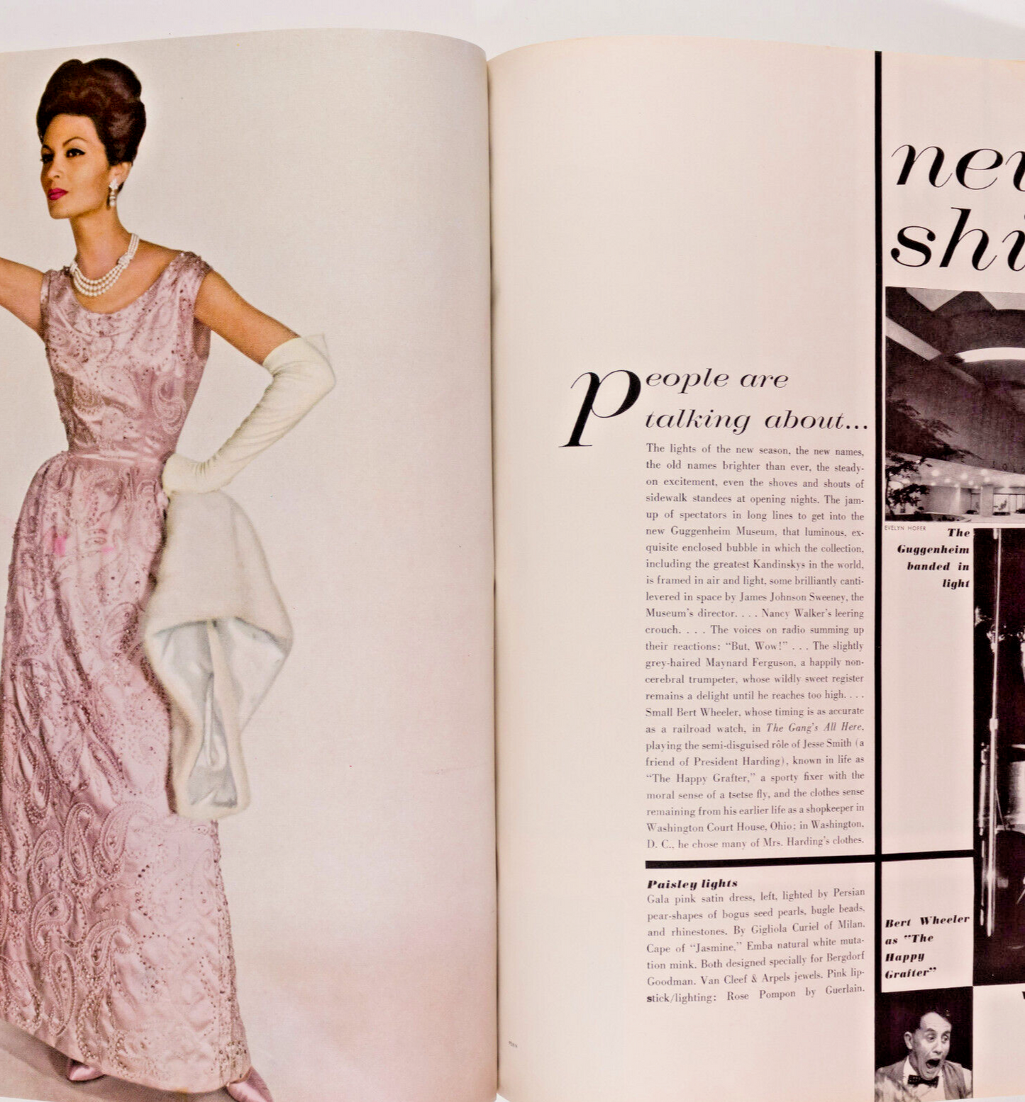 LISA BIGELOW Jacqueline de Ribes GLORIA VANDERBILT Vogue Dec 1959 Jane Fonda VTG